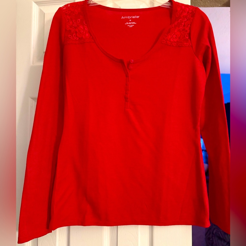 Ladies Red Top
